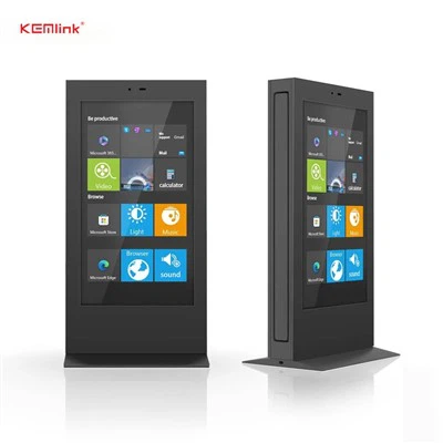 Segnaletica digitale esterna da 75 pollici